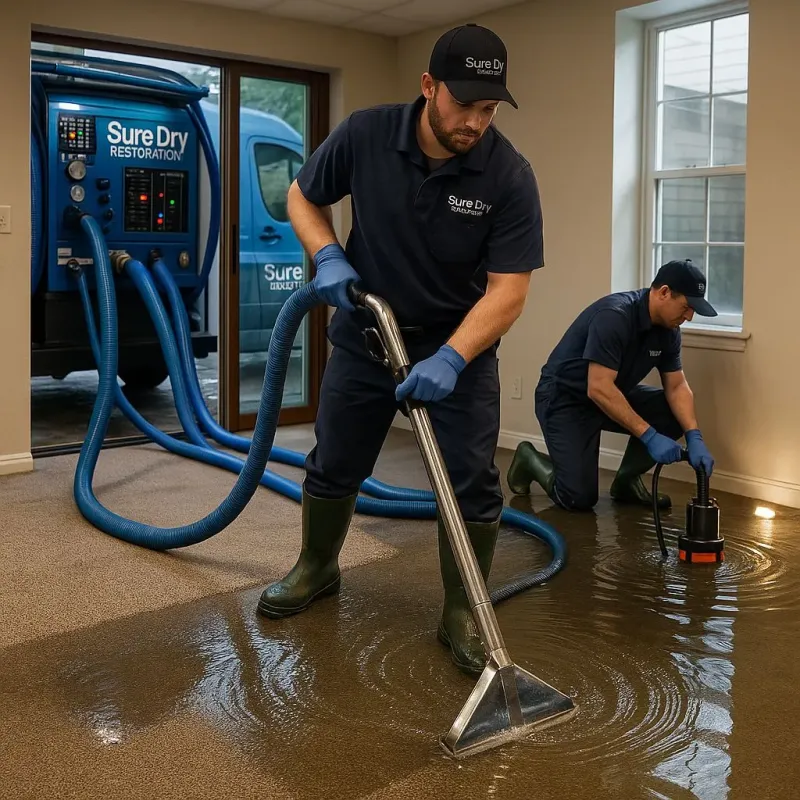 Water Extraction and Removal process in Stoughton, WI
